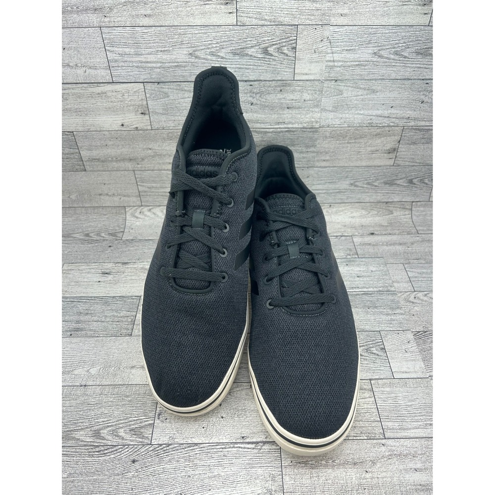 Adidas True Chill Men Black Mesh Low Top Sneakers DA9852 Size 13